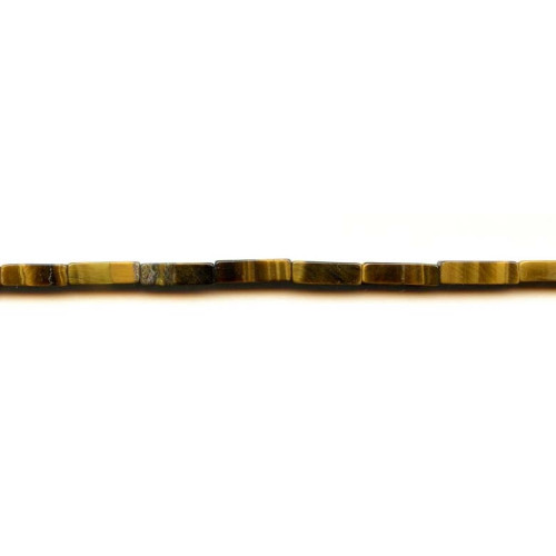 210-1377 Tiger Eye <br>4x13 Rectangle