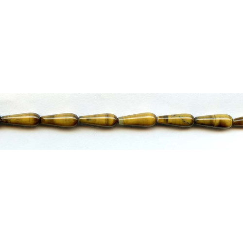 210-1378 Tiger Eye <br>6x16 Teardrop