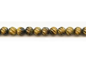 Tiger Eye 10mm S-Corrugated Round