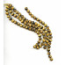 210-1394 Tiger Eye <br>10mm Corrugated Round