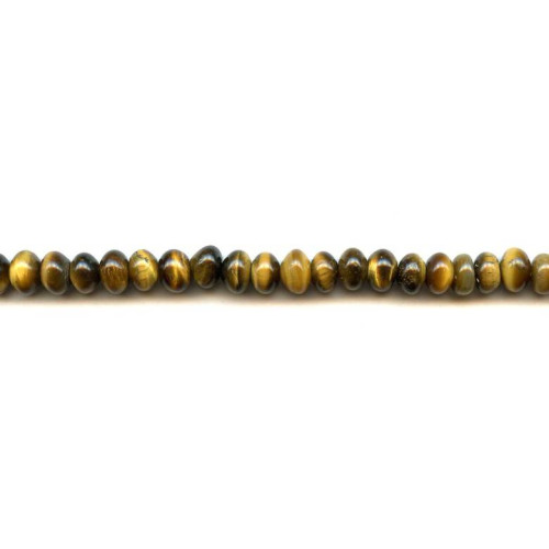 210-1417 Tiger Eye <br>8mm Rondell