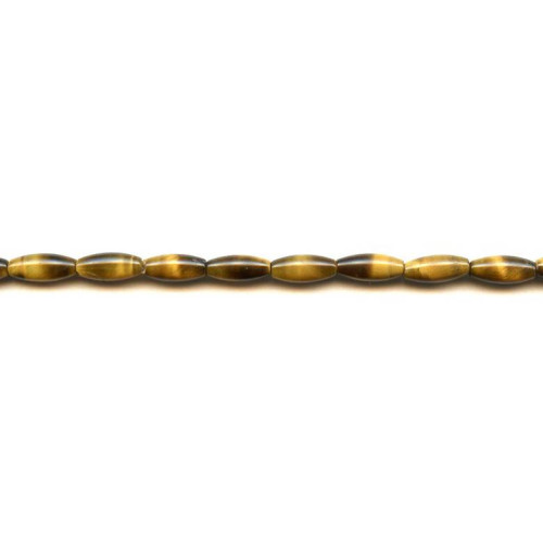 210-1427 Tiger Eye <br>5x12 Oval Rice