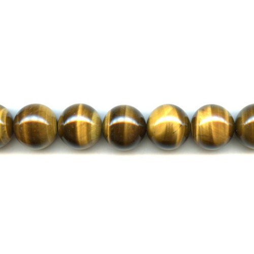 210-1430 Tiger Eye <br>18mm Round