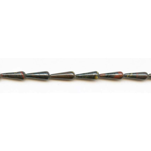 211-1055 Tiger Iron Jasper <br>6x16 Teardrop