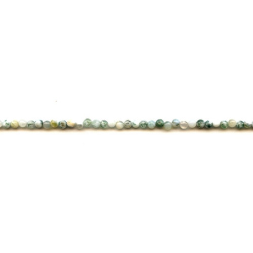 212-0003 Tree Agate <br>3mm Round