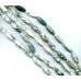 212-1007 Tree Agate <br>10x30 Hexagon Oval Rice