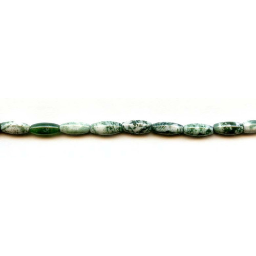 212-1032 Tree Agate <br>5x12 Rice