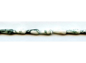 Tree Agate 6x16 Teardrop