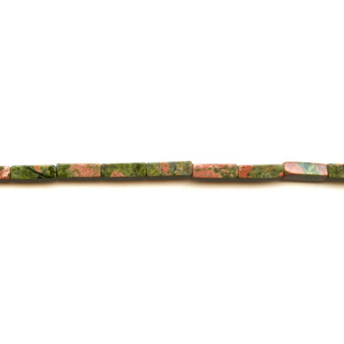 213-1032 Unakite <br>4x13 Rectangle