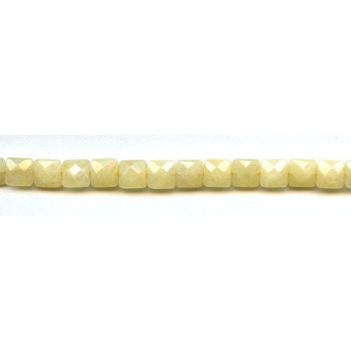 214-1070 Yellow Jade <br>8x8 Square Cushion Cut