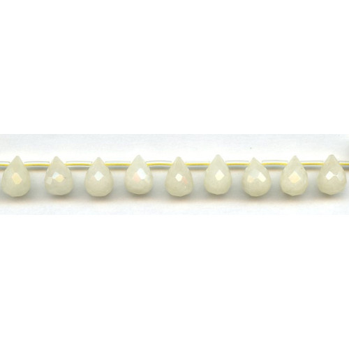 214-1150 Yellow Jade <br>9x11 Teardrop Briolette