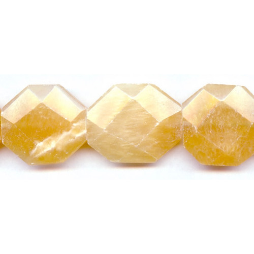 214-1289 Yellow Jade <br>30x35 Faceted Slab