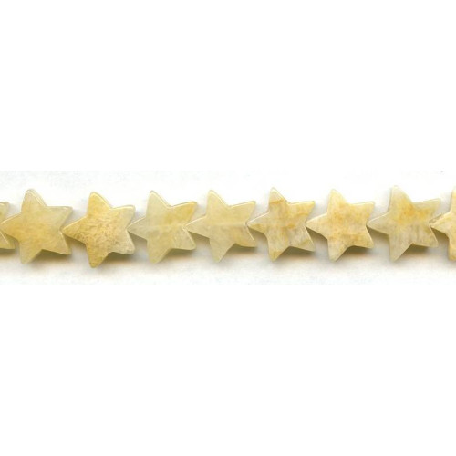 214-1317 Yellow Jade <br>16-18mm Star