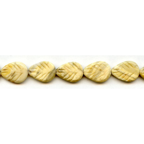 215-1081 Yellow Jasper <br>15x20 Leaf