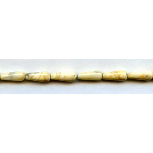 215-1092 Yellow Jasper <br>6x16 Teardrop