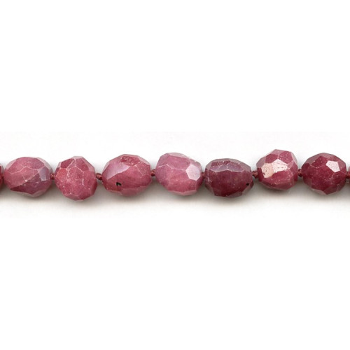 219-1038 Ruby <br>9-12x Faceted Nugget