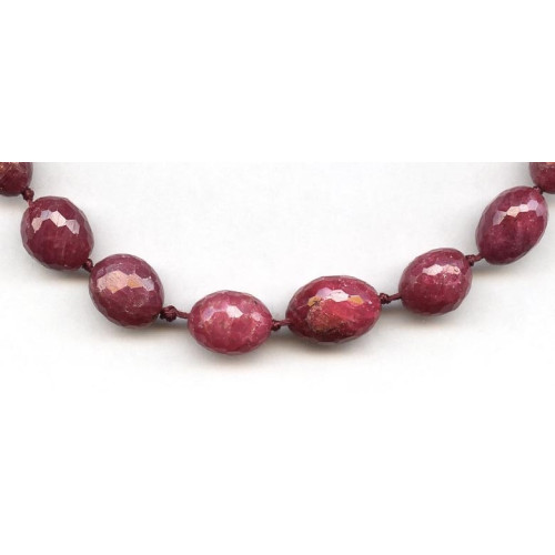 219-1049 Ruby <br>9-12x Faceted Nugget