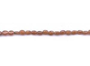 Hessonite 4x6 Flat Oval