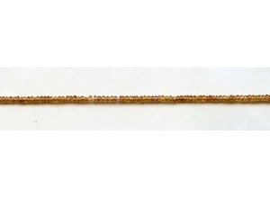 Hessonite Garnet 2.5mm Faceted Rondell