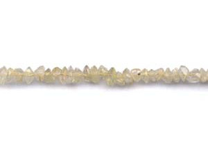 Rutilated Quartz 7x Faceted Chips Rutilated Quartz 7x Faceted Chips