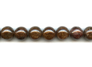 Brown Rutilated Quartz 15mm Round