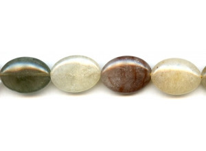 Rutilated Quartz 18x25 Flat Oval