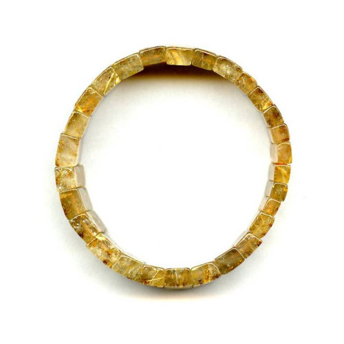 225-1873 Rutilated Quartz <br>19mm Bracelet