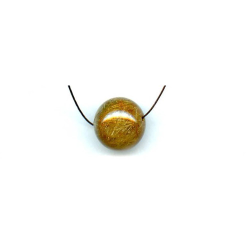 225-1926 Rutilated Quartz <br>22mm Round