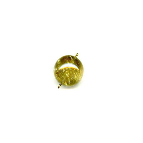 225-1928 Rutilated Quartz <br>22mm Round