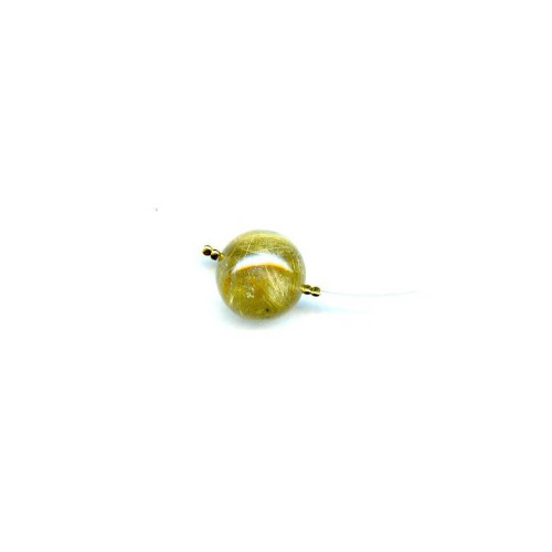 225-1933 Rutilated Quartz <br>17mm Round