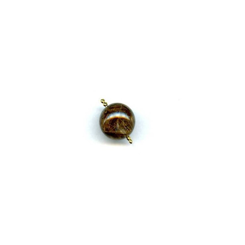 225-1935 Rutilated Quartz <br>15mm Round