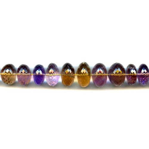 235-1103 Ametrine <br>8-17mm Faceted Rondell