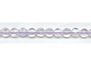Lavender Quartz 10mm Faceted Coin
