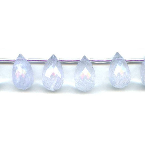 236-1039 Lavender Quartz <br>16x25 Teardrop Briolette