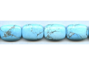 Turquoise Howlite 18x25 Flat Rectangle
