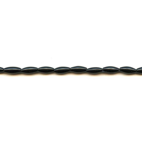 241-1056 Black Stone <br>5x12 Oval Rice