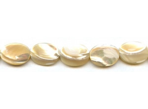 Natural Mother of Pearl 15x20 Flat Oval
