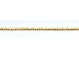 Natural Mother of Pearl 3mm Faceted Round