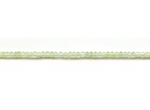 Prehnite 3.5-4mm Faceted Rondell