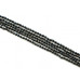 254-1134 Black Spinel <br>4x6 Faceted Teardrop