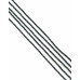 254-1154 Black Spinel <br>4mm Faceted Rondell