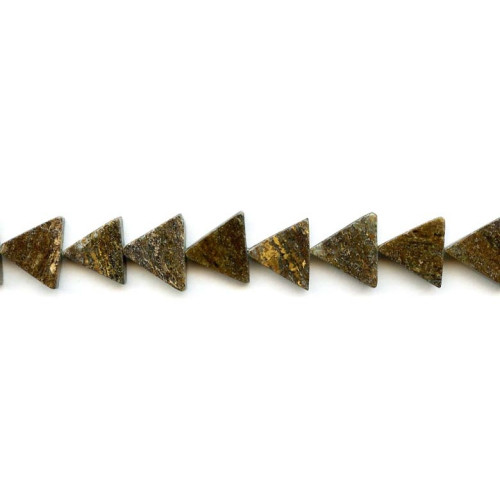 255-0585 Golden Amphibolite <br>12x12 Triangle
