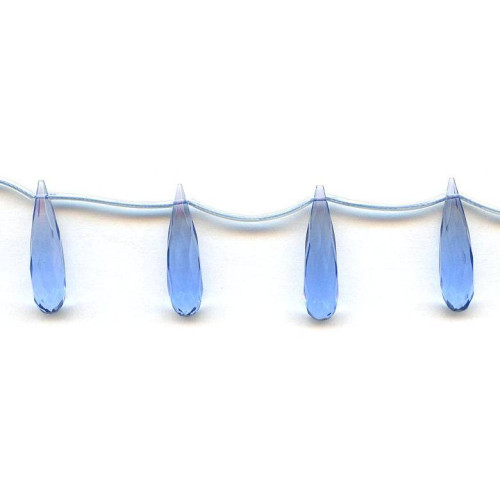 258-1026 Glass <br>7x26 Teardrop Briolette