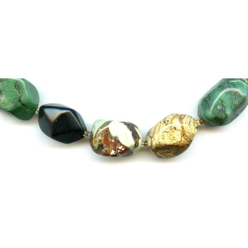 259-1161 Mixed Stones <br>16x Necklace
