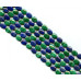259-1202 Malachite + Lapis <br>12x16 Flat Oval