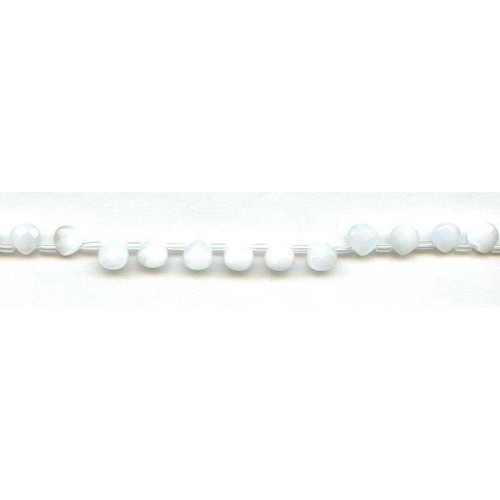 261-1038 Cat's Eye (Syn.) <br>6mm Flat Pear Briolette