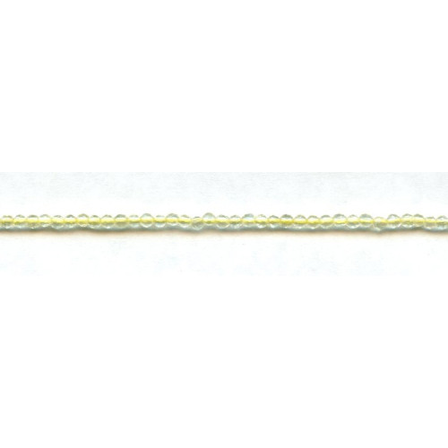 262-1035 Lemon Quartz <br>3mm Faceted Round
