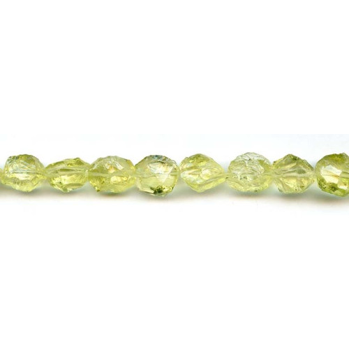L3828-015 Lemon Quartz <br>10-12x Hammer Cut