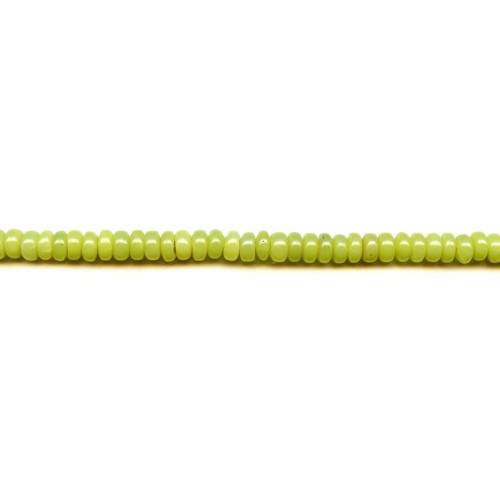 264-1261 Olive Jade <br>6mm Rondell