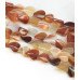 100-0596 Natural Carnelian <br>18-22x Leaf